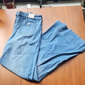 J. Crew Blue Flare & Wide Leg Jeans